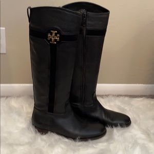 Tory Burch Alaina 30mm Riding Boot size 9M Black